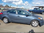 2016 Kia Forte Lx Gray vin: KNAFK4A67G5549851