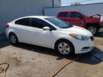 2016 Kia Forte Lx White vin: KNAFK4A67G5592070