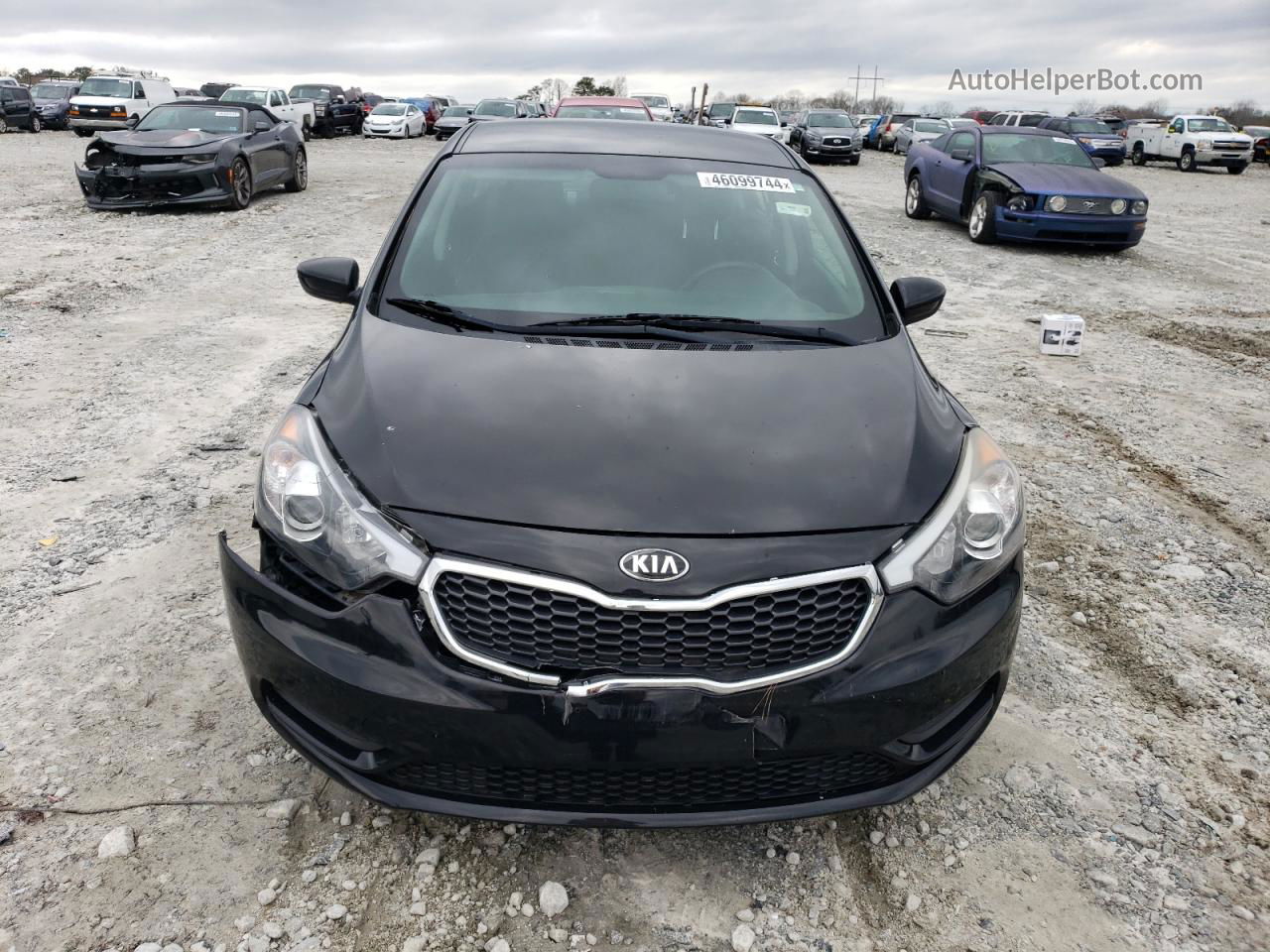 2016 Kia Forte Lx Black vin: KNAFK4A67G5616738