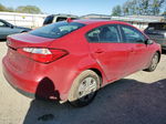 2016 Kia Forte Lx Red vin: KNAFK4A68G5463058