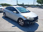 2016 Kia Forte Lx Silver vin: KNAFK4A68G5502540