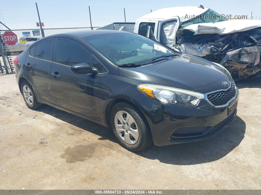 2016 Kia Forte Lx Black vin: KNAFK4A68G5511724