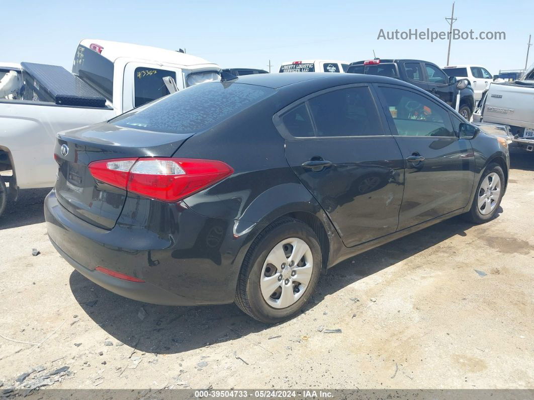 2016 Kia Forte Lx Black vin: KNAFK4A68G5511724