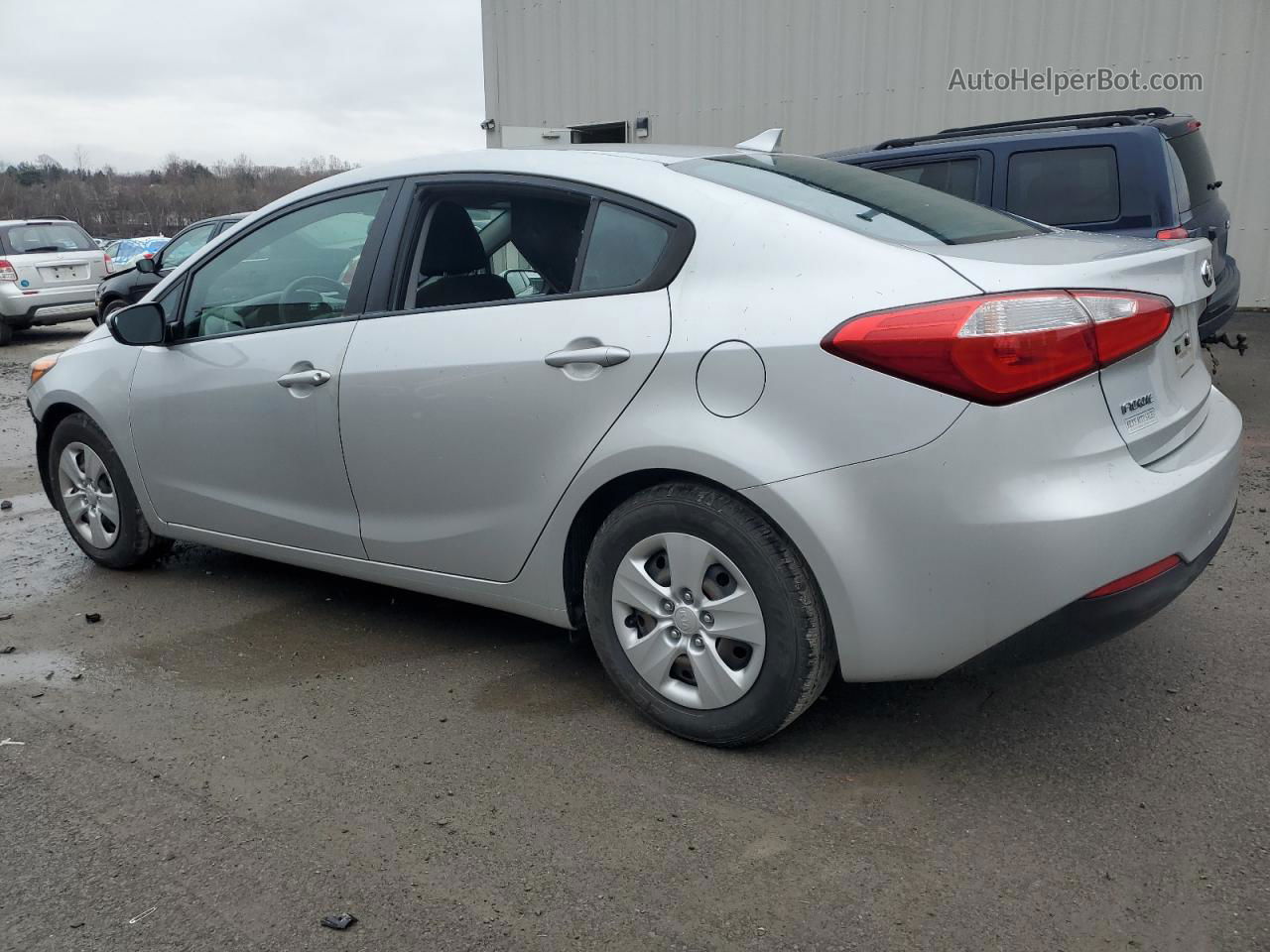 2016 Kia Forte Lx Silver vin: KNAFK4A68G5523002