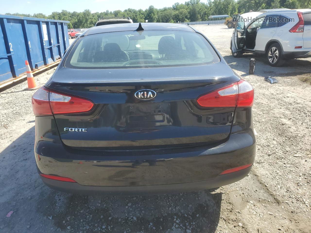 2016 Kia Forte Lx Black vin: KNAFK4A68G5565640