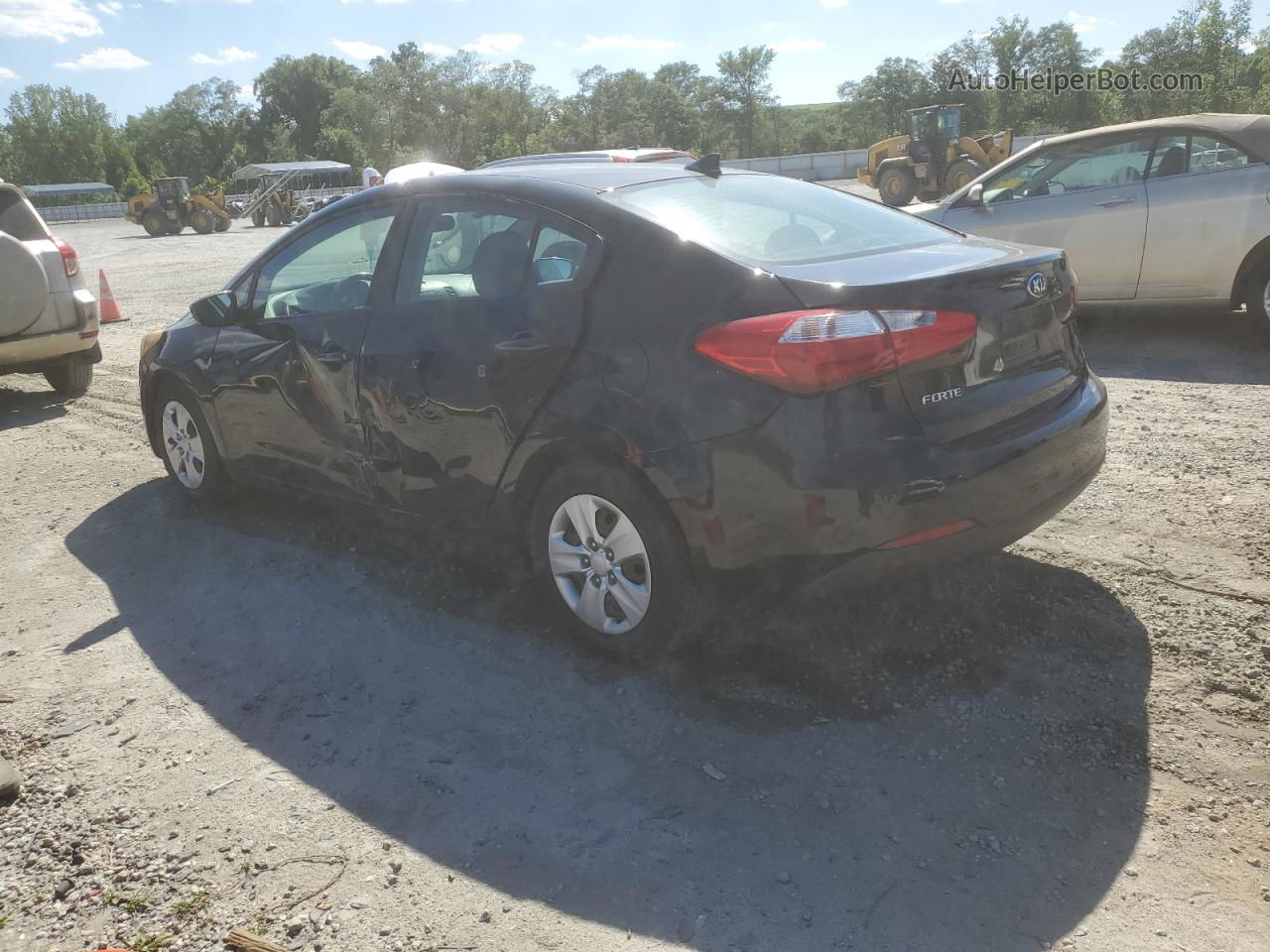 2016 Kia Forte Lx Black vin: KNAFK4A68G5565640