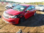 2016 Kia Forte Lx Red vin: KNAFK4A68G5572734