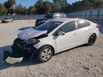 2016 Kia Forte Lx White vin: KNAFK4A68G5605618