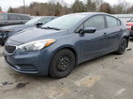 2016 Kia Forte Lx Gray vin: KNAFK4A68G5611483