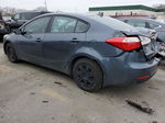 2016 Kia Forte Lx Gray vin: KNAFK4A68G5611483