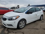 2016 Kia Forte Lx Белый vin: KNAFK4A68G5615713