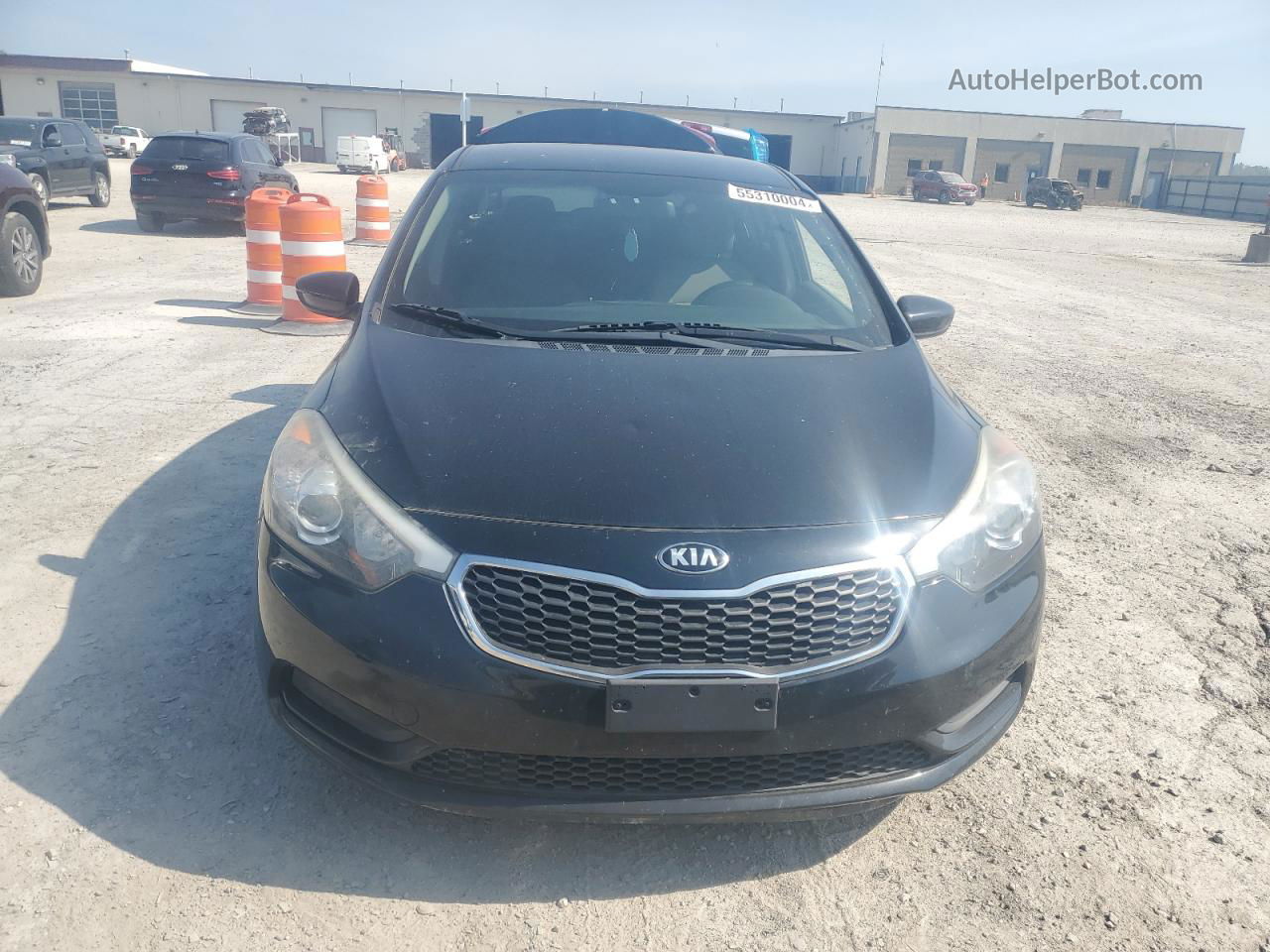 2016 Kia Forte Lx Черный vin: KNAFK4A68G5616067