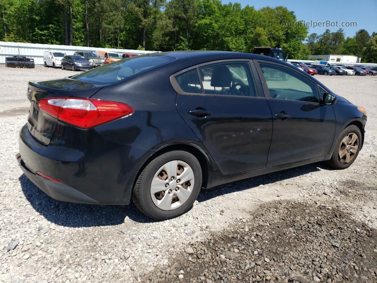 2016 Kia Forte Lx Black vin: KNAFK4A69G5521033