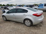 2016 Kia Forte Lx Silver vin: KNAFK4A69G5534185