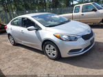 2016 Kia Forte Lx Silver vin: KNAFK4A69G5549382