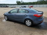 2016 Kia Forte Lx Gray vin: KNAFK4A69G5570989