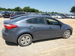 2016 Kia Forte Lx Gray vin: KNAFK4A69G5586870