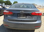 2016 Kia Forte Lx Gray vin: KNAFK4A69G5586870