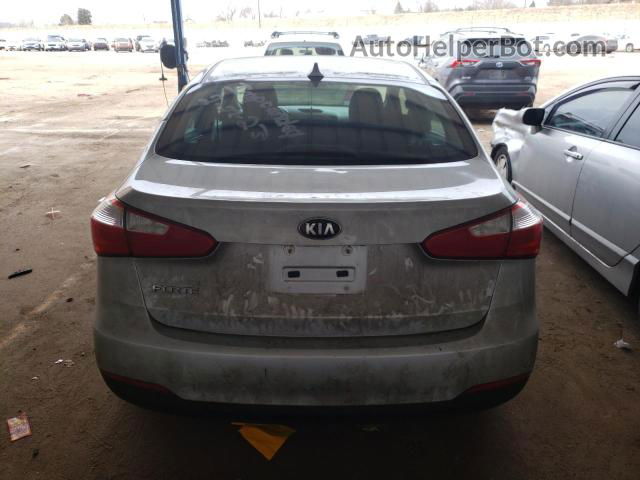 2016 Kia Forte Lx Silver vin: KNAFK4A69G5587503