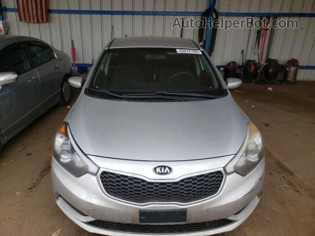 2016 Kia Forte Lx Silver vin: KNAFK4A69G5587503