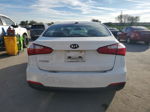 2016 Kia Forte Lx White vin: KNAFK4A69G5604610