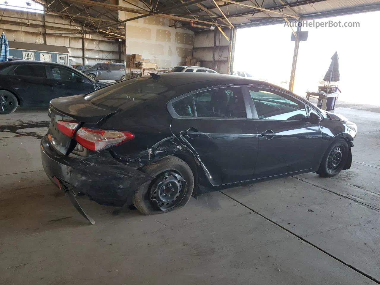 2016 Kia Forte Lx Black vin: KNAFK4A6XG5458931