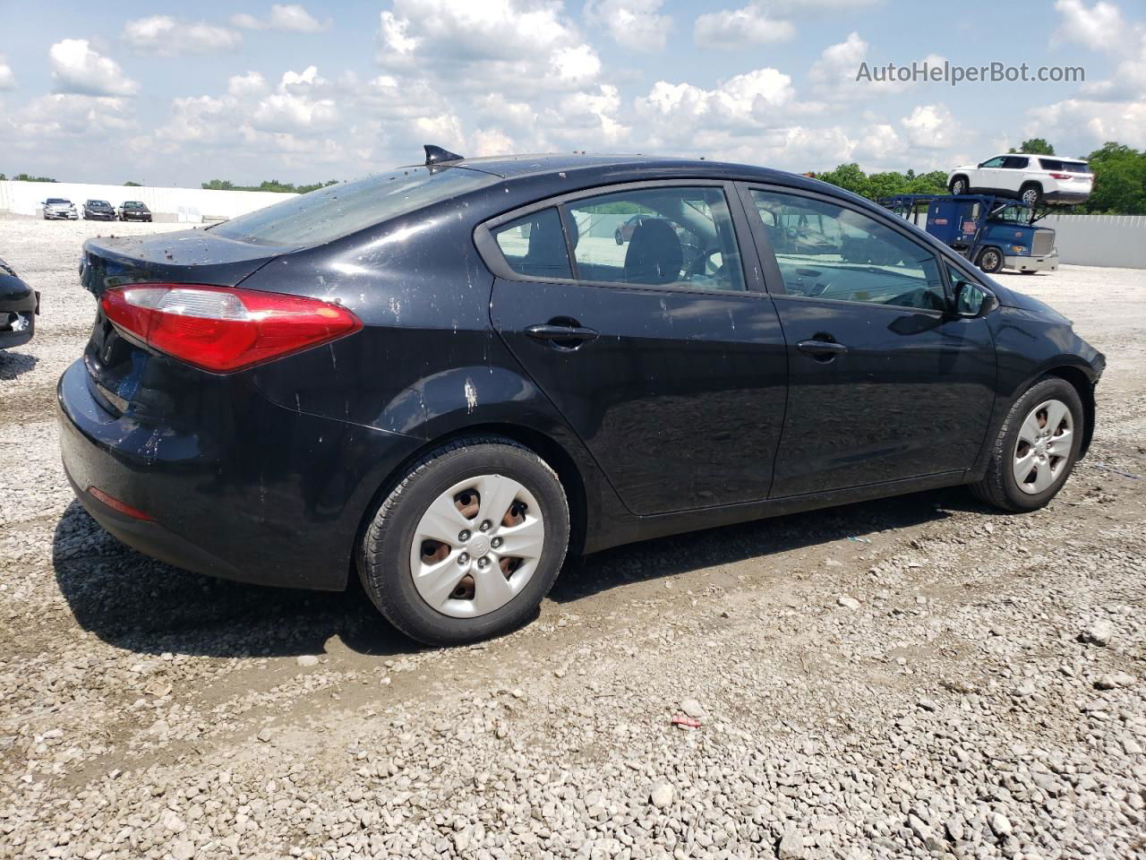 2016 Kia Forte Lx Black vin: KNAFK4A6XG5474708