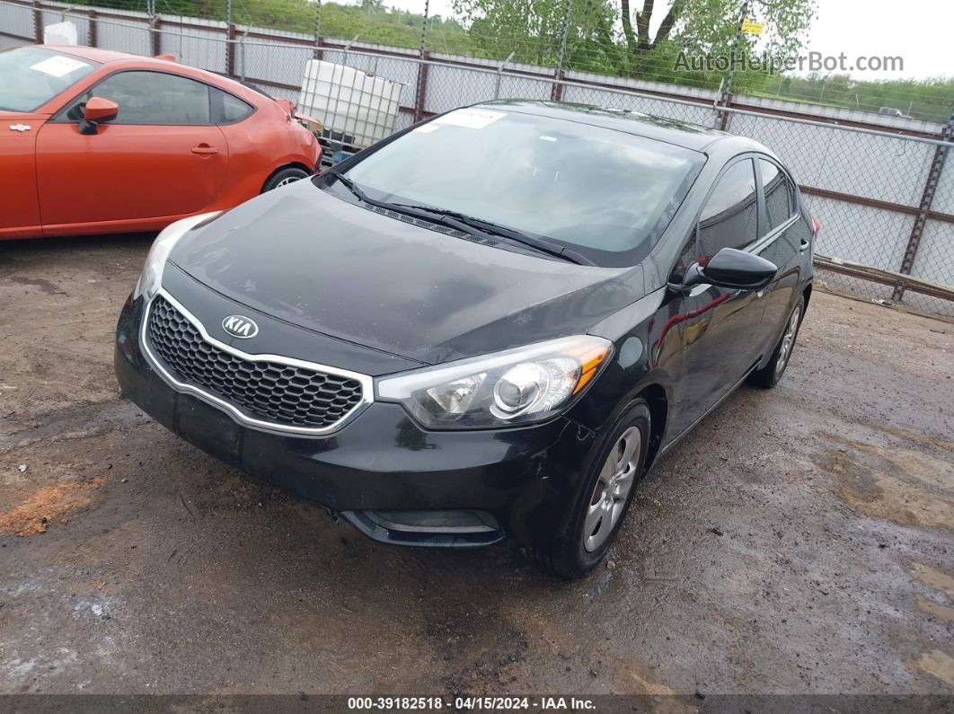 2016 Kia Forte Lx Black vin: KNAFK4A6XG5479794