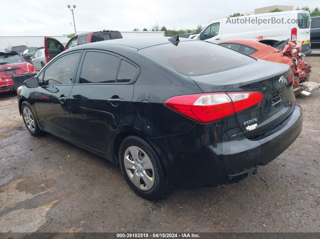 2016 Kia Forte Lx Black vin: KNAFK4A6XG5479794