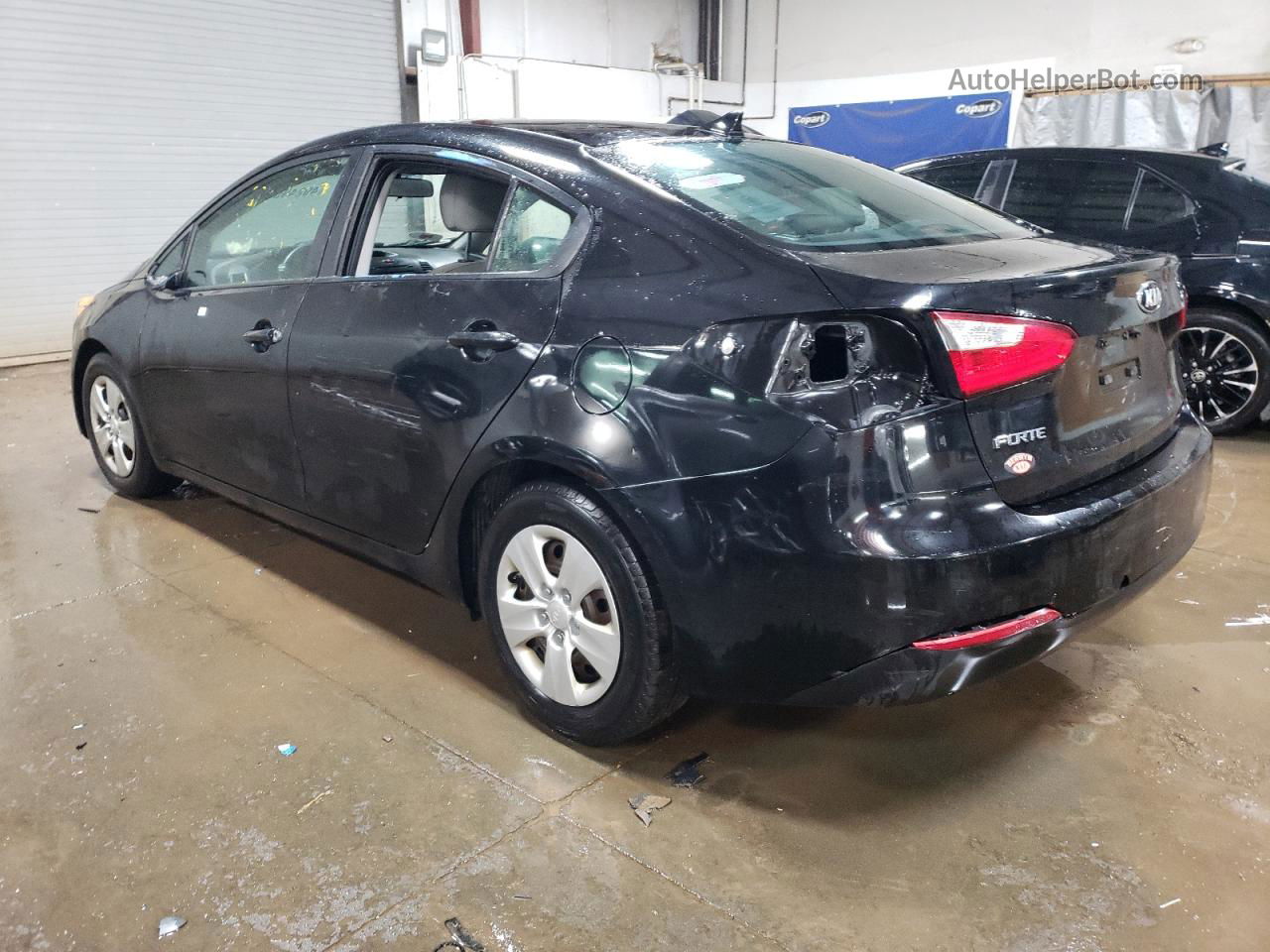 2016 Kia Forte Lx Black vin: KNAFK4A6XG5487409