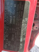2016 Kia Forte Lx Красный vin: KNAFK4A6XG5534759