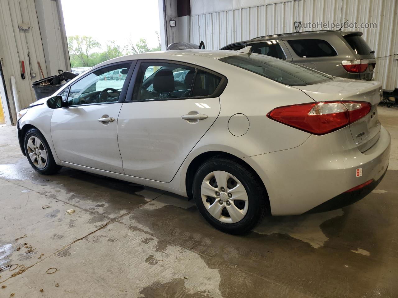 2016 Kia Forte Lx Silver vin: KNAFK4A6XG5539038