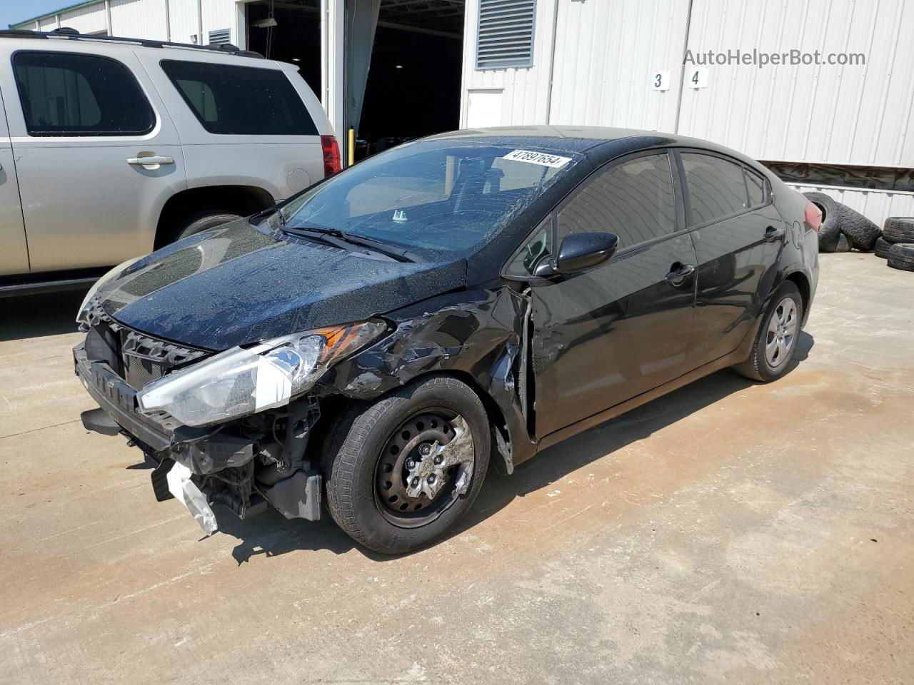 2016 Kia Forte Lx Black vin: KNAFK4A6XG5539945