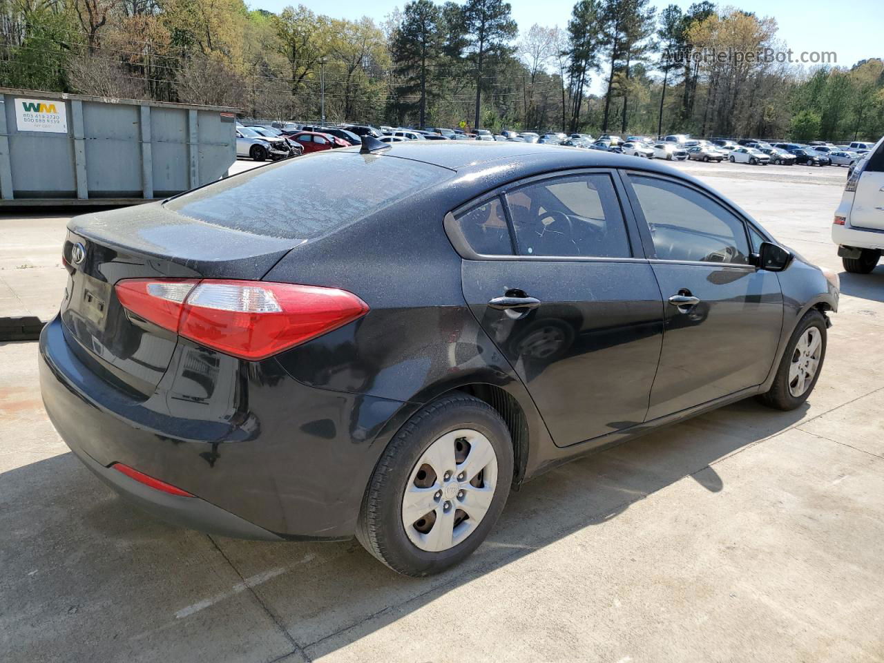 2016 Kia Forte Lx Black vin: KNAFK4A6XG5539945