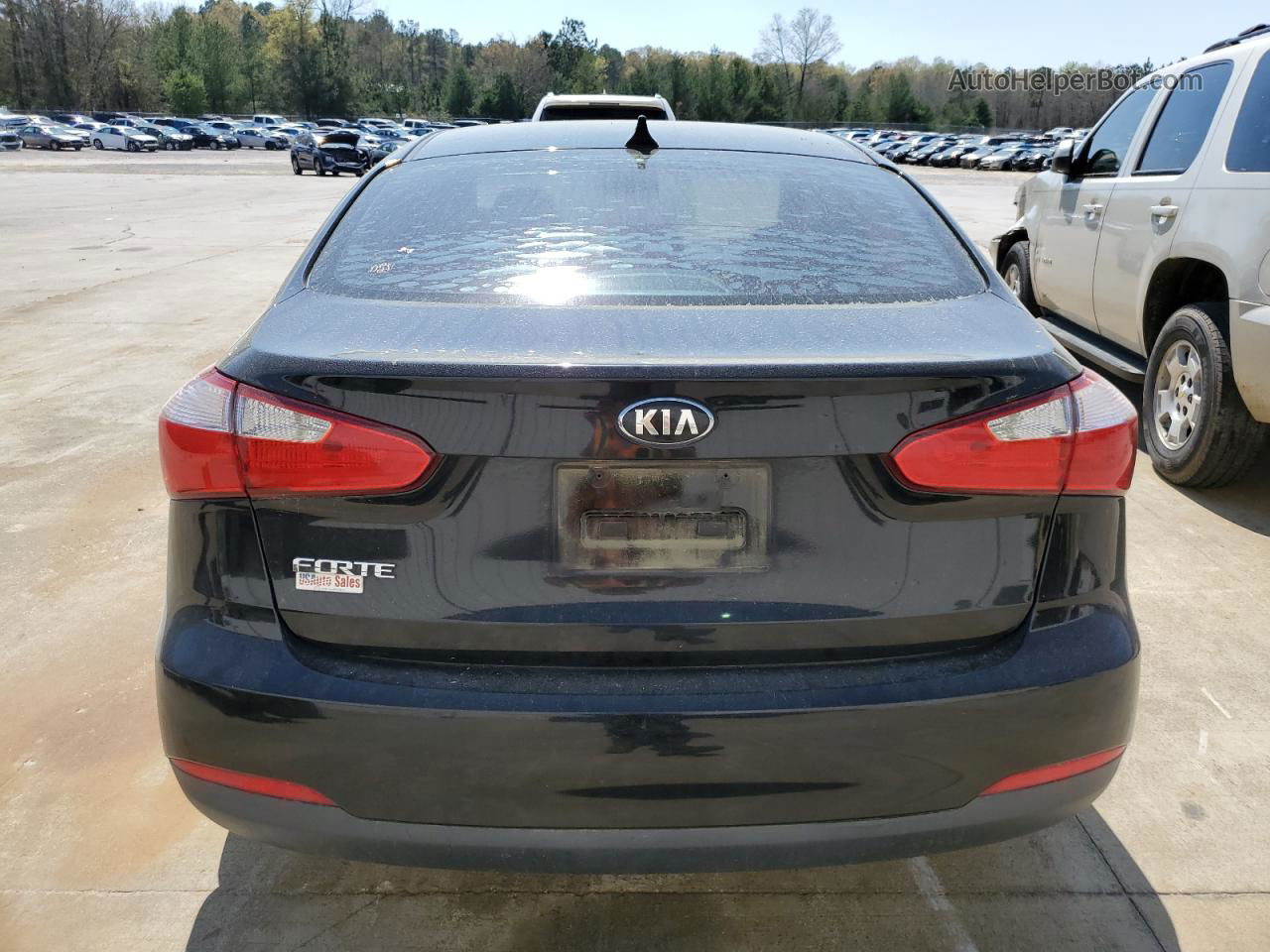 2016 Kia Forte Lx Black vin: KNAFK4A6XG5539945