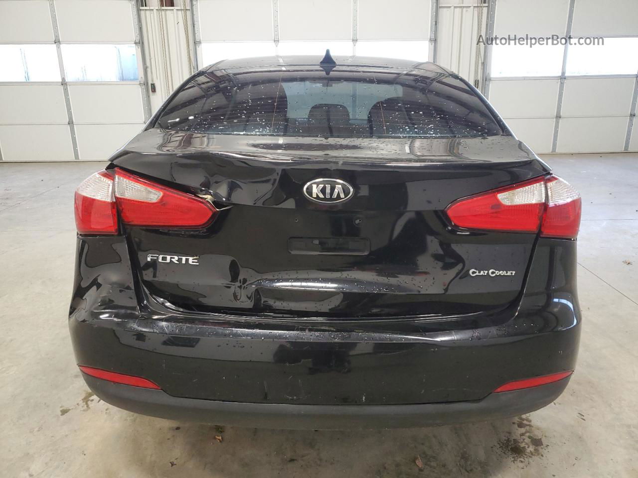 2016 Kia Forte Lx Черный vin: KNAFK4A6XG5541744