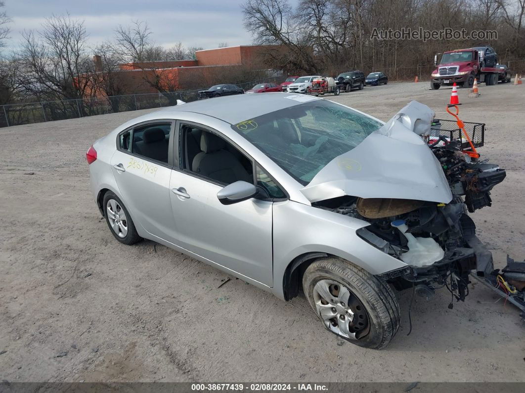 2016 Kia Forte Lx Silver vin: KNAFK4A6XG5542585