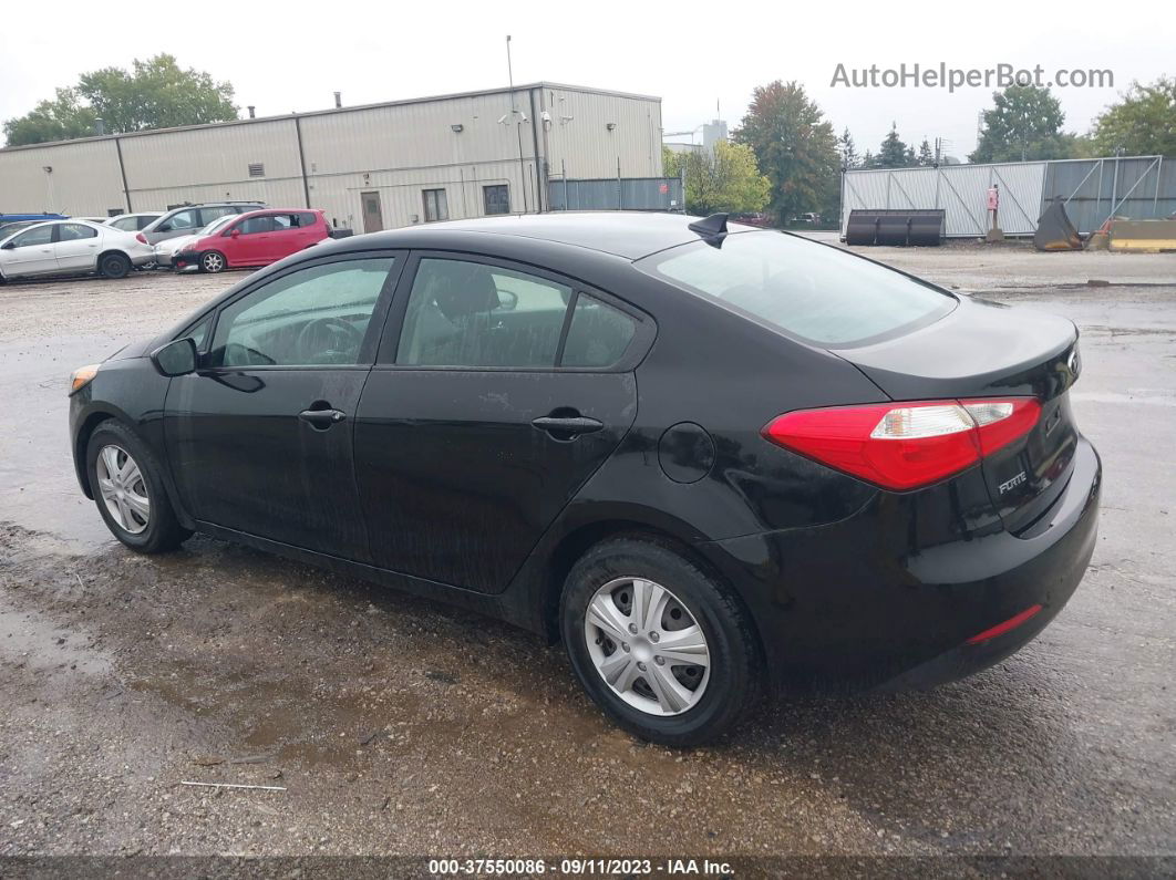 2016 Kia Forte Lx Black vin: KNAFK4A6XG5549987