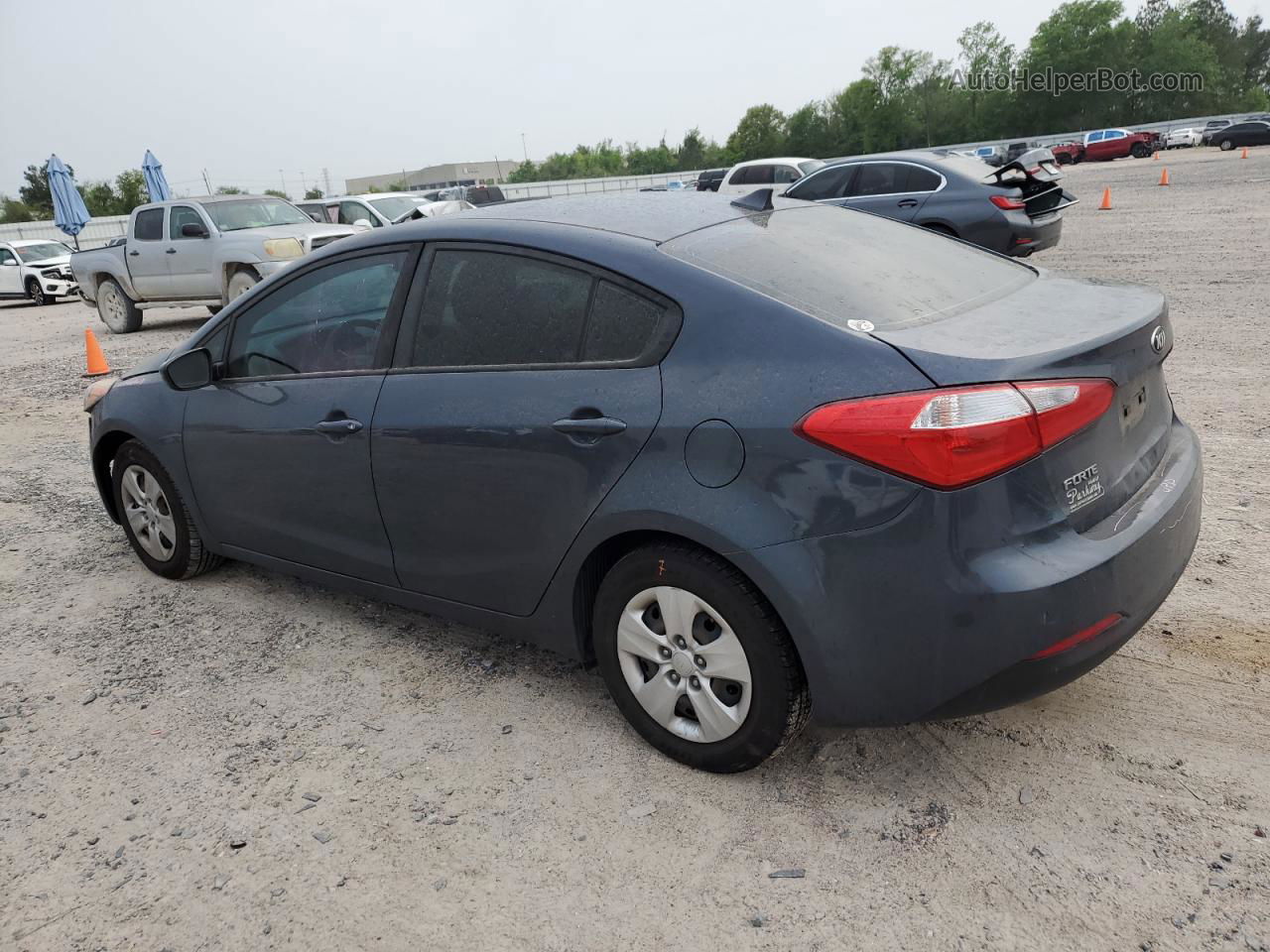 2016 Kia Forte Lx Синий vin: KNAFK4A6XG5565736