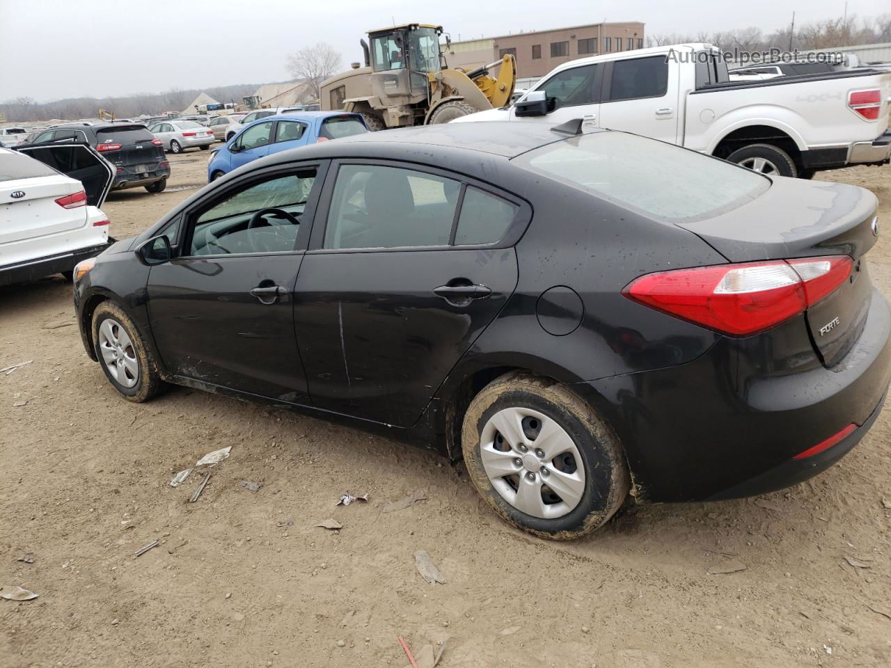 2016 Kia Forte Lx Black vin: KNAFK4A6XG5569107