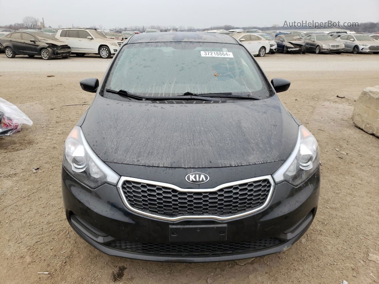 2016 Kia Forte Lx Black vin: KNAFK4A6XG5569107