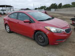 2016 Kia Forte Lx Red vin: KNAFK4A6XG5572766