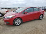 2016 Kia Forte Lx Красный vin: KNAFK4A6XG5572766