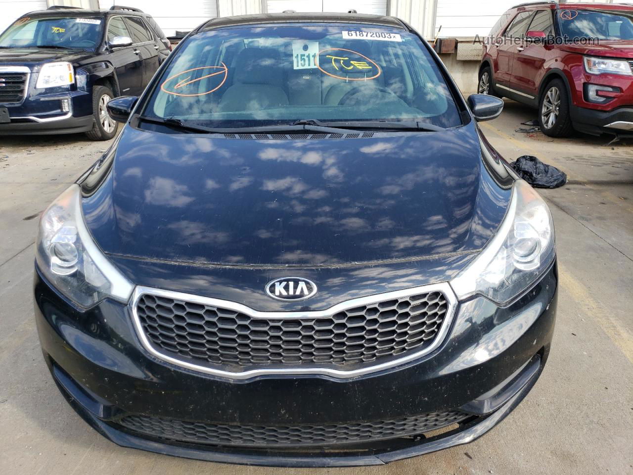 2016 Kia Forte Lx Black vin: KNAFK4A6XG5576770