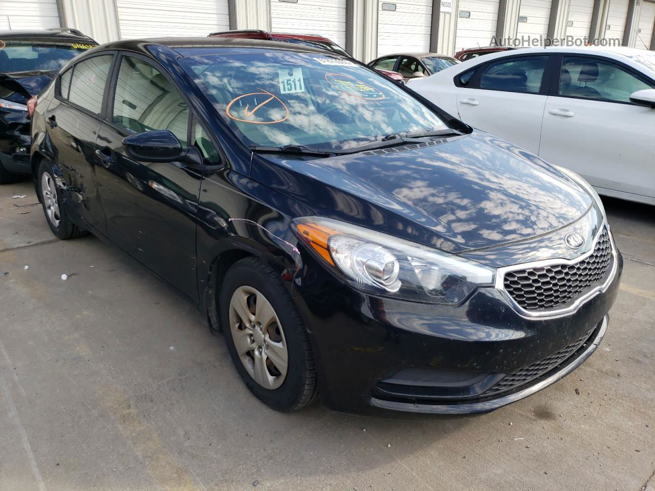 2016 Kia Forte Lx Black vin: KNAFK4A6XG5576770