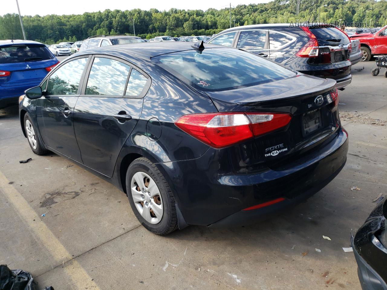 2016 Kia Forte Lx Black vin: KNAFK4A6XG5576770