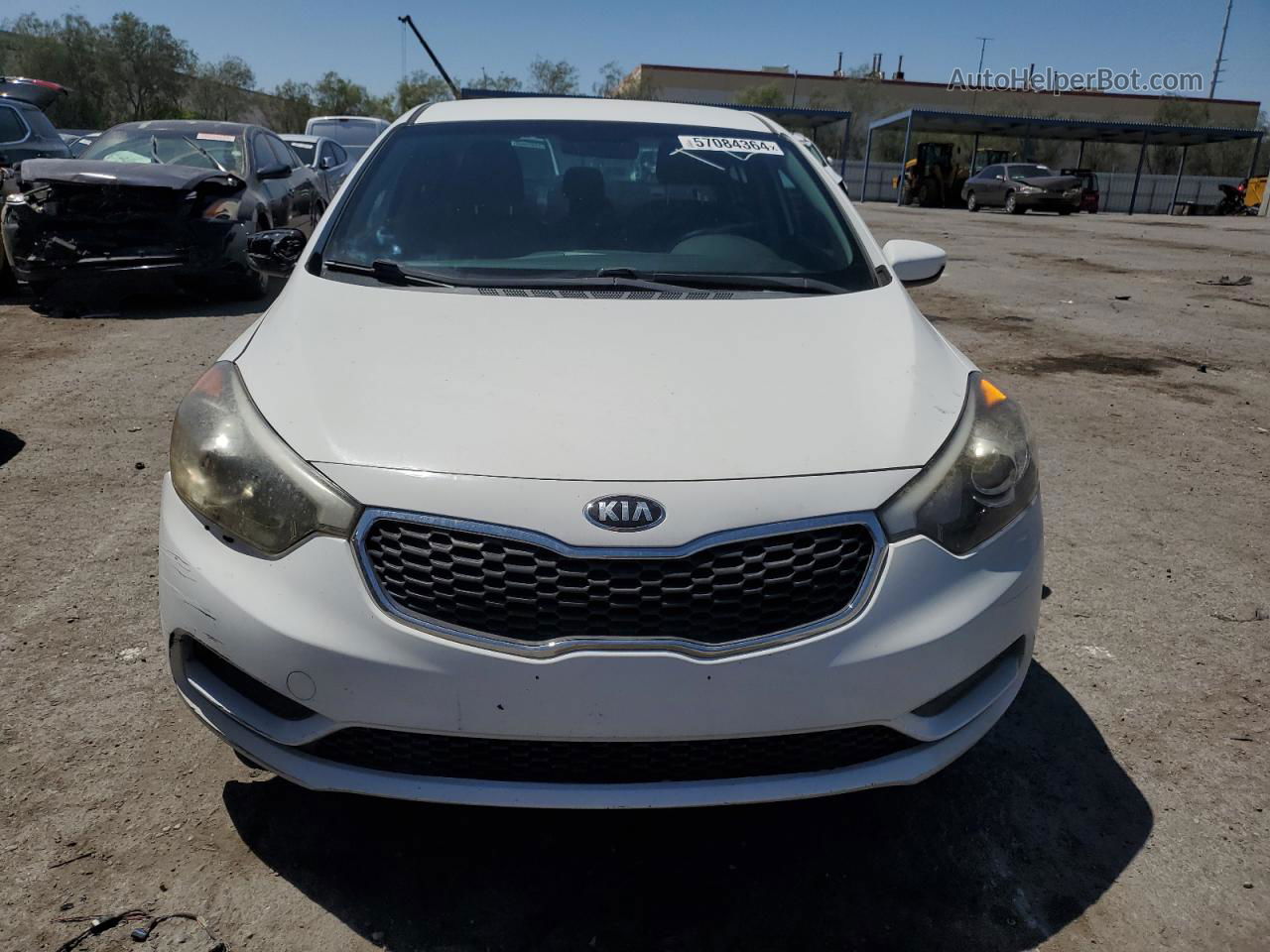 2016 Kia Forte Lx Белый vin: KNAFK4A6XG5591446