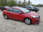 2016 Kia Forte Lx Red vin: KNAFK4A6XG5611694