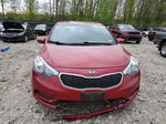 2016 Kia Forte Lx Red vin: KNAFK4A6XG5611694