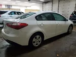 2016 Kia Forte Lx White vin: KNAFK4A6XG5616622